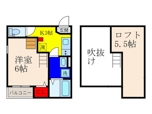 ルーイヒハイムの物件間取画像